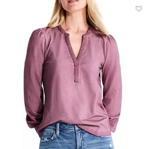 NIC+ZOE Perfect Knit Henley Tee Size XS New w/Tags